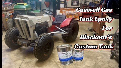 Caswell Epoxy Gas Tank Sealer for Blackout's Custom Fab Tank!