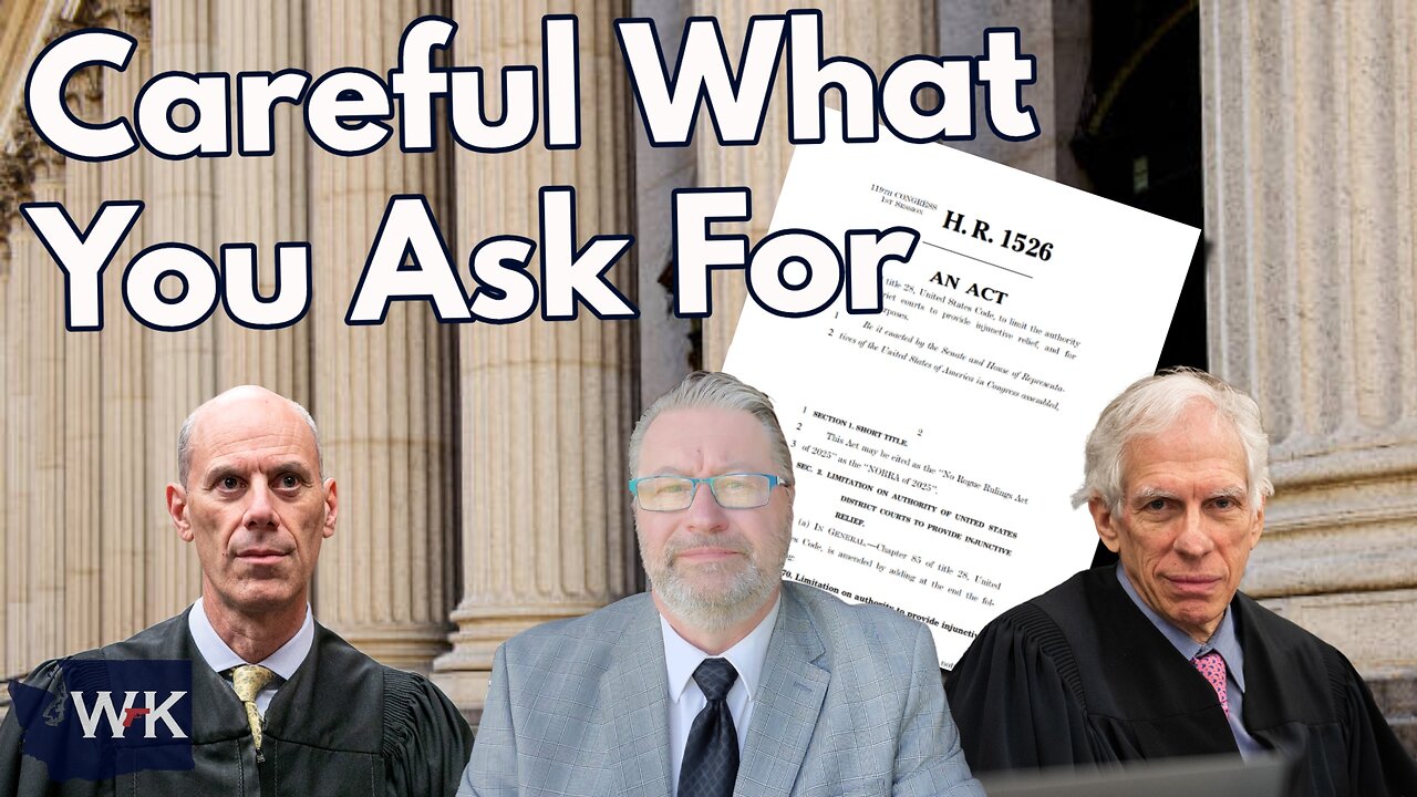 Fighting Back on Rogue Judges. Careful What You Ask For