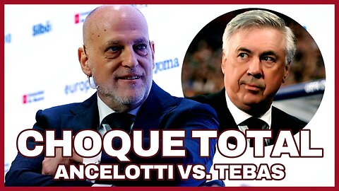 ⚽🔥 CHOQUE TOTAL: ANCELOTTI VS. TEBAS