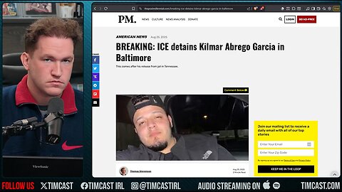 Kilmar Abrego Garcia To Be Deported AGAIN To AFRICA, ARRESTED In Maryland