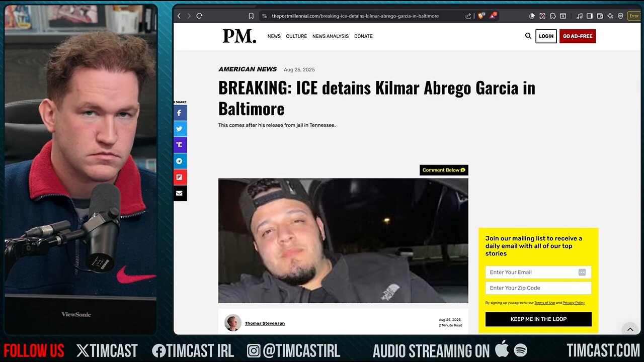 Kilmar Abrego Garcia To Be Deported AGAIN To AFRICA, ARRESTED In Maryland