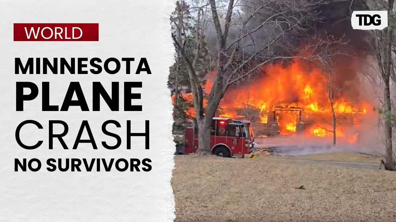 Plane Crashes Into Minnesota Home, Killing All Passengers; Residents Emerge Safe