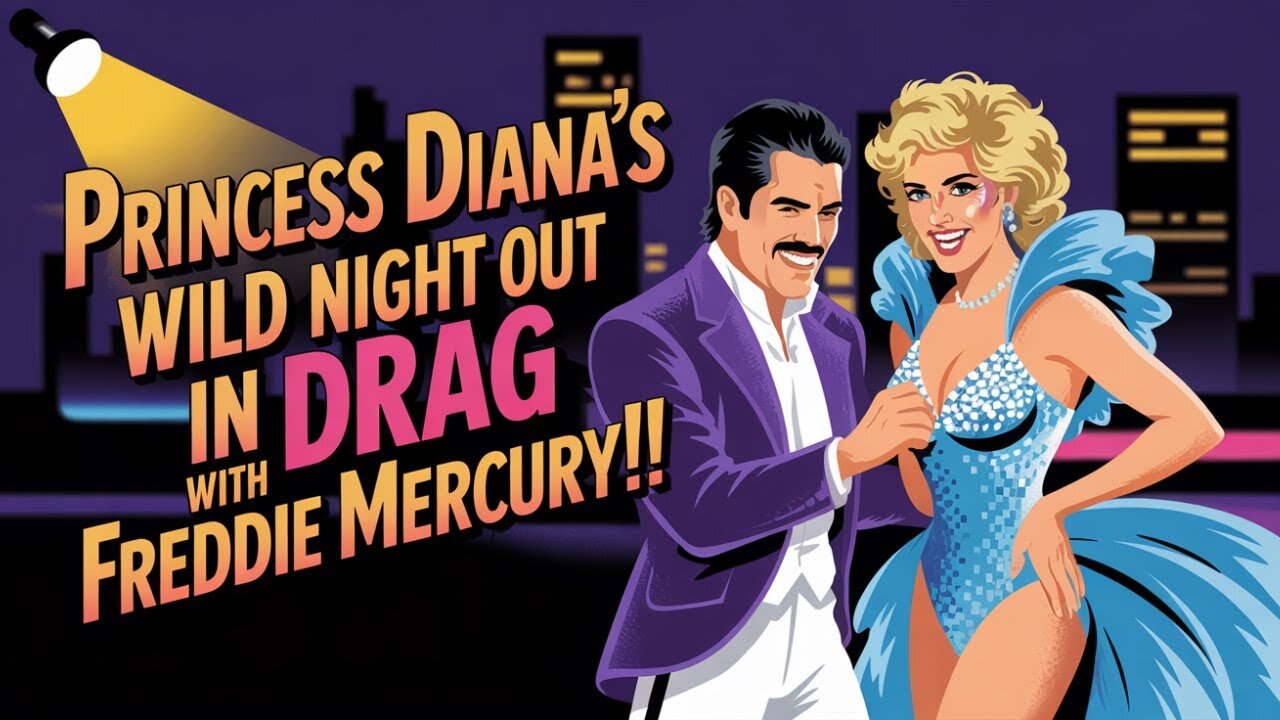 Princess Diana's WILD Night Out in DRAG with Freddie Mercury!