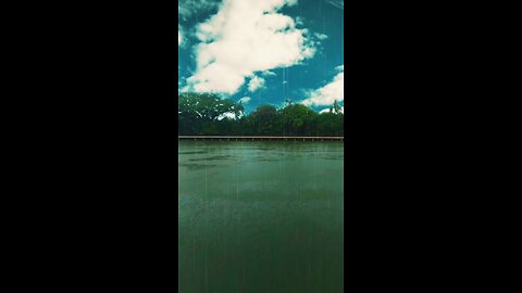 Caught in the Rain at Ramna Park 🌿 | 🌧️ Stillness, Sky & Soul | #shorts