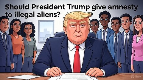 Should President Trump give amnesty to illegal aliens? - AC Daily Show (Ep. 502)