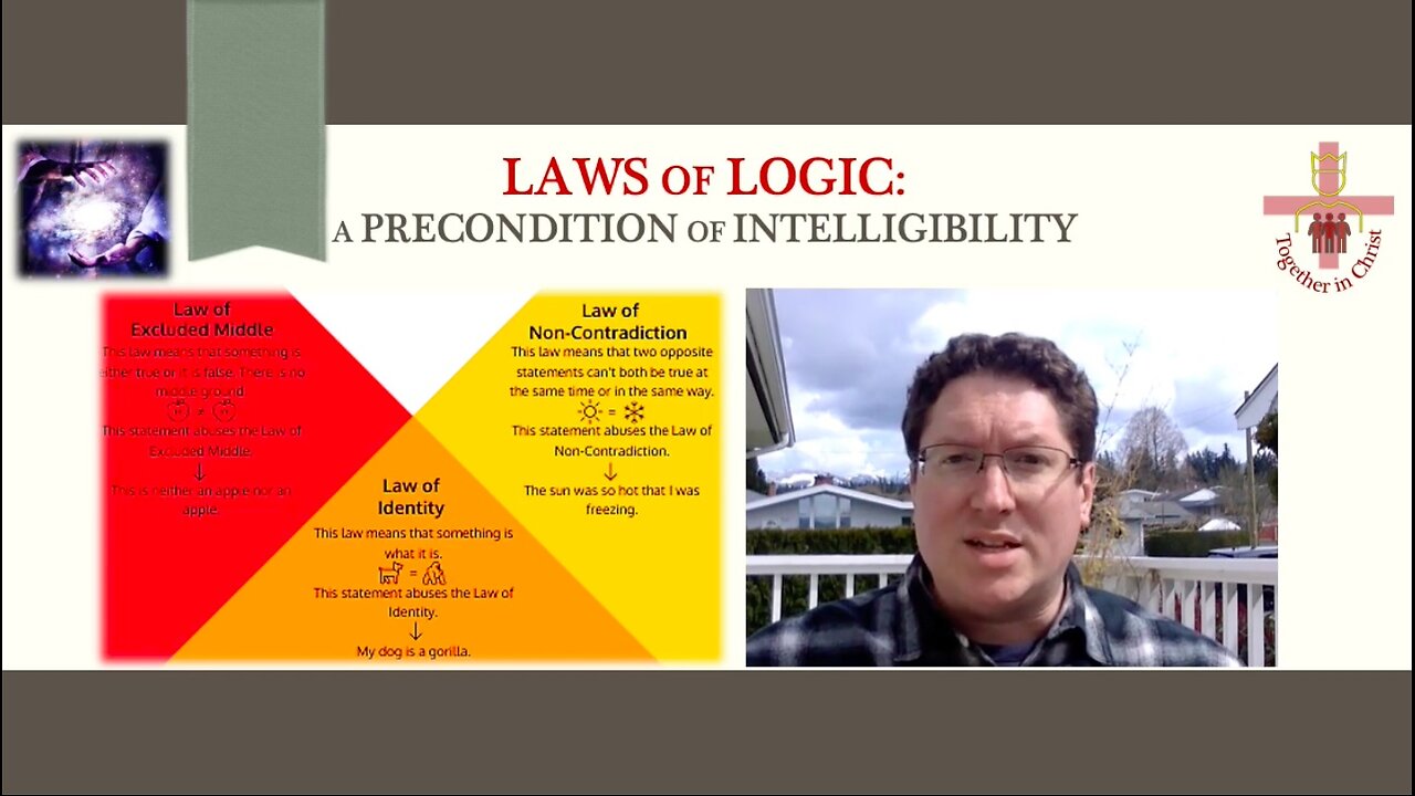 Laws of Logic Prove Creation