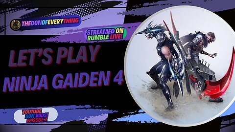 Let's Play NInja Gaiden 4 - Part 2 | LIVE ON RUMBLE (WalkThrough)!