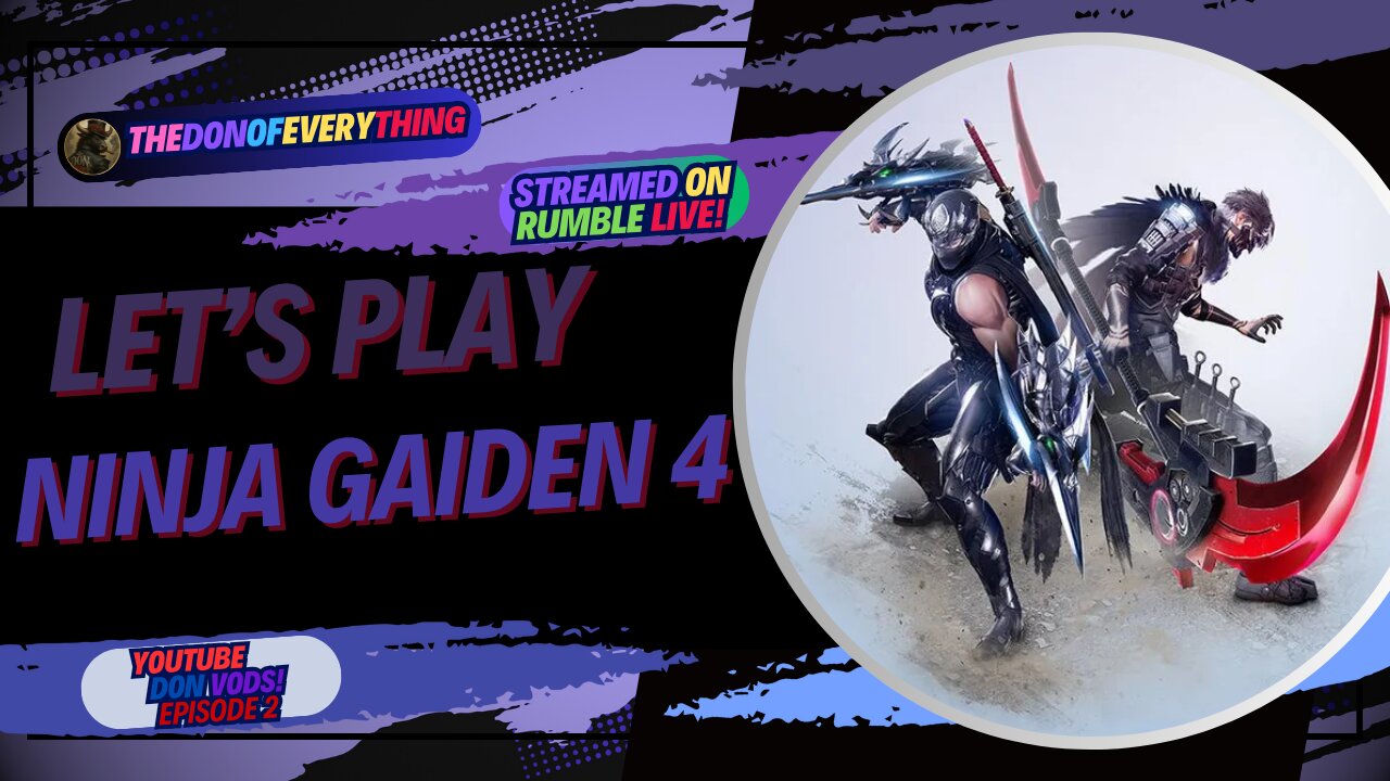 Let's Play NInja Gaiden 4 - Part 2 | LIVE ON RUMBLE (WalkThrough)!