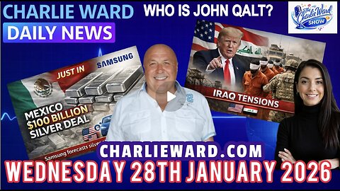 CHARLIE WARD DAILY NEWS WITH CHARLIE WARD & DREW DEMI WEDNESDAY 28TH JANUARY 2026