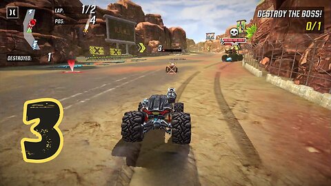 RACE: Rocket Arena Car Extreme Chapter 3 – Arena Battles, Monster Trucks & Explosive Racing