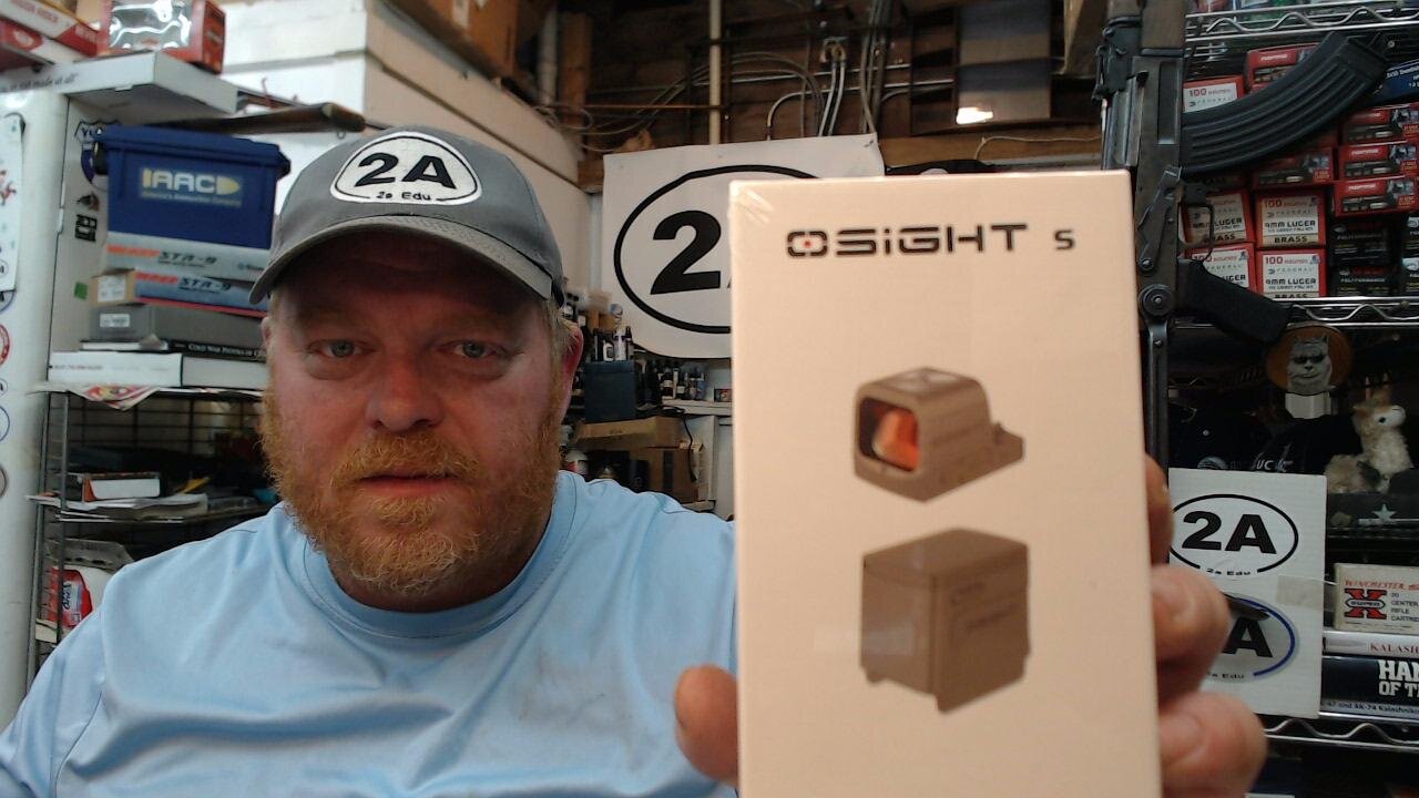 New Osight S RMSc Olive Green Red Dot Unboxing & Review - I'm Giving It Away