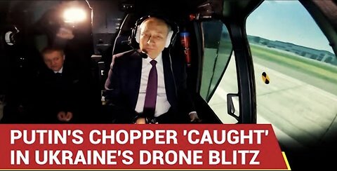 Ukraine's SHOCKING Putin Assassination Bid: How Russia Saved President's Chopper From Drone Swarm