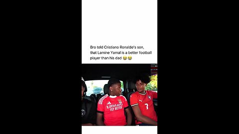 can't believe Rakai said that to ronaldo's son 😭 #ronaldo #cristiano