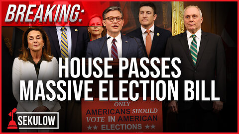 BREAKING: House Passes Massive Election Bill Ahead of Midterms