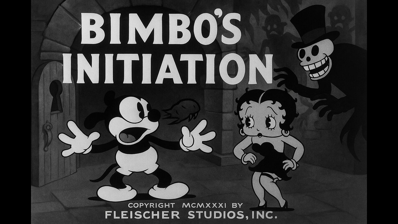 Bimbo’s Initiation (1931) – Creepy but Classic Cartoon!