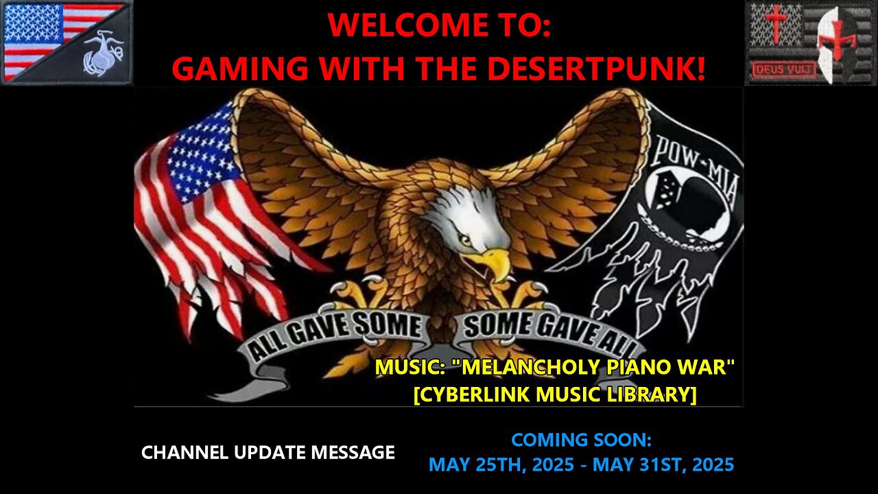 Channel Update Message [MAY 25TH, 2025 - MAY 31ST, 2025]