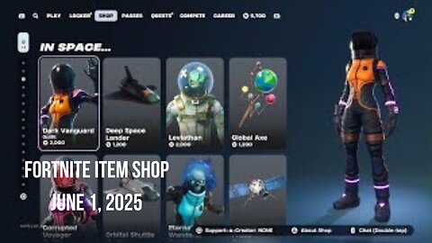 Fortnite Item Shop|June 1, 2025
