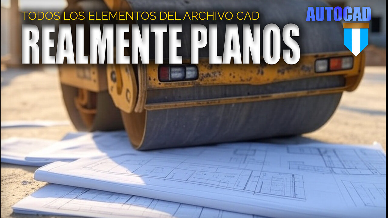 Aplanar, o colocar en Z=0 los elementos sueltos de un CAD (#AutoCAD)