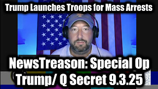Mass Arrests. 9-3-25-AT-1PM-CST-00G-EST #TRUTH