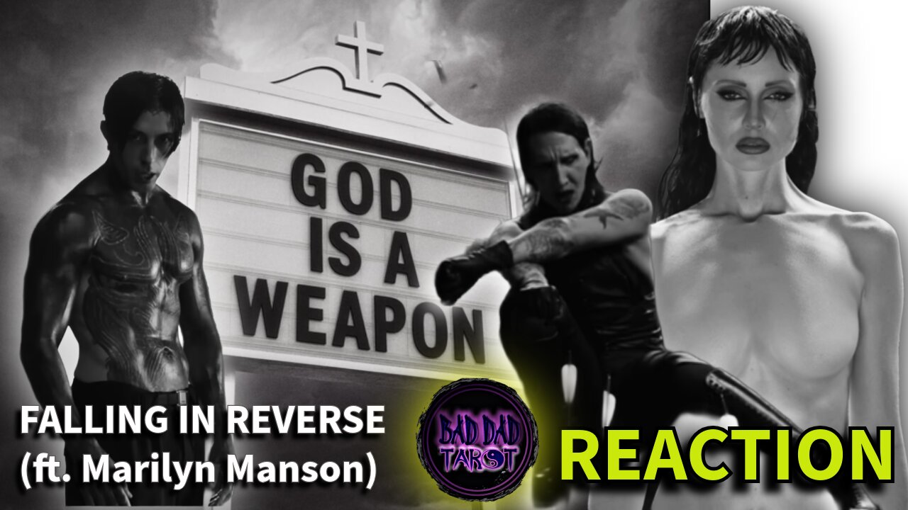 FALLING IN REVERSE (ft. MARILYN MANSON) - GOD IS A WEAPON | BDT REACTION #rock #reactionvideo