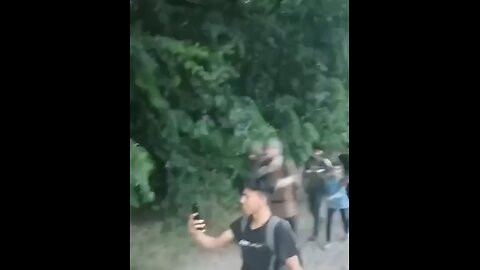 The invasion. A day in France. Fighting age males. Some will cross to England.