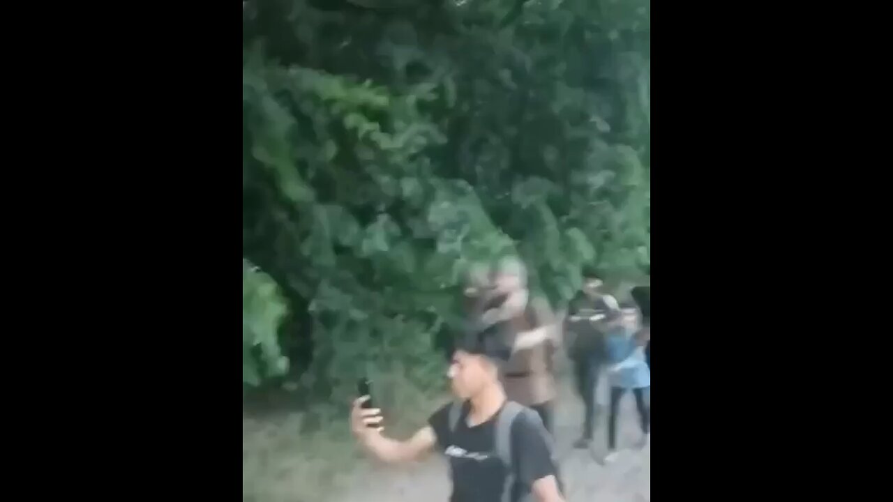 The invasion. A day in France. Fighting age males. Some will cross to England.
