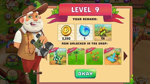 Dinosaur Park Primeval Zoo Level 8 gameplay