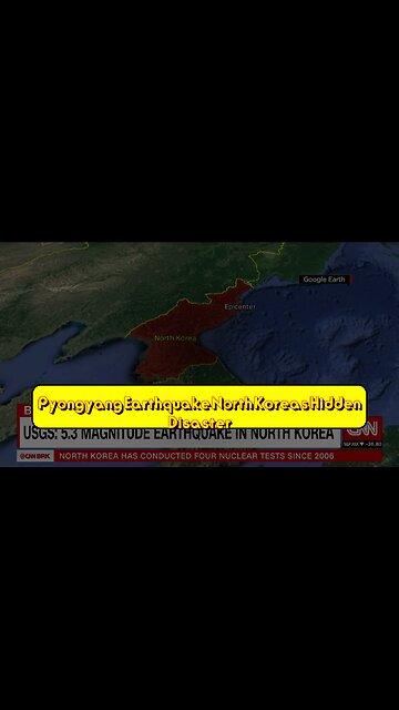 Pyongyang Earthquake: North Korea's Hidden Disaster #NorthKorea #Earthquake #Secrets