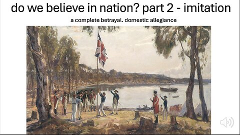 do we believe in nation? - part 2: imitation