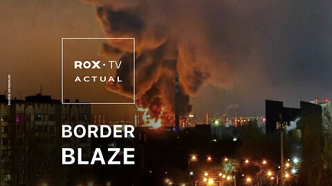 ROX• TV | Ukraine hits Russian border region sets oil depot ablaze