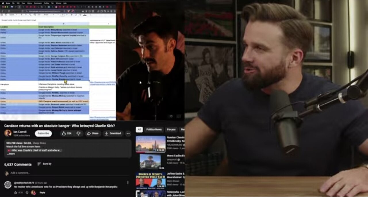 Jackson Hinkle ~ SHOCKING CHARLIE KIRK REVELATIONS | MIKEY MCCOY & GOOGLE SEARCHES