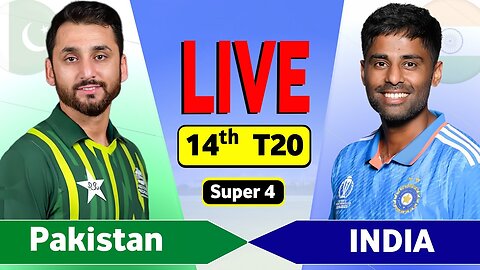 Pakistan vs India Live 14th T20 Match | PAK vs IND Live Score & Commentary | Asia Cup Live