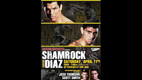 Strikeforce Shamrock vs Diaz - Apr 11 2009 - HP Pavilion, San Jose, CA