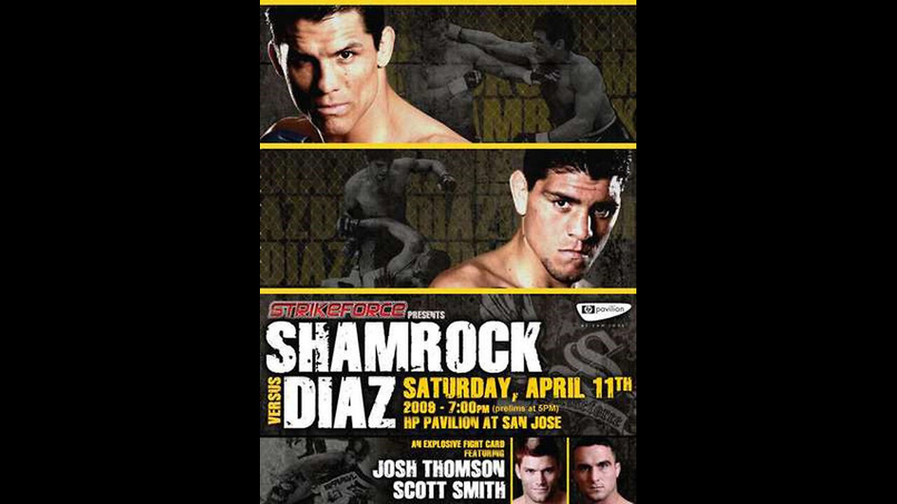 Strikeforce Shamrock vs Diaz - Apr 11 2009 - HP Pavilion, San Jose, CA