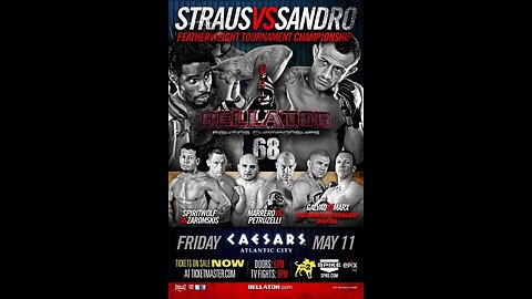 Bellator FC 68 - May 11 2012 - Palladium Ballroom in Caesars, Atlantic City, NJ