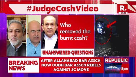 Arnab Asks_ 'Can CJI Explain The Transfer Of Justice Varma_' _ Judge Cash Scandal Video