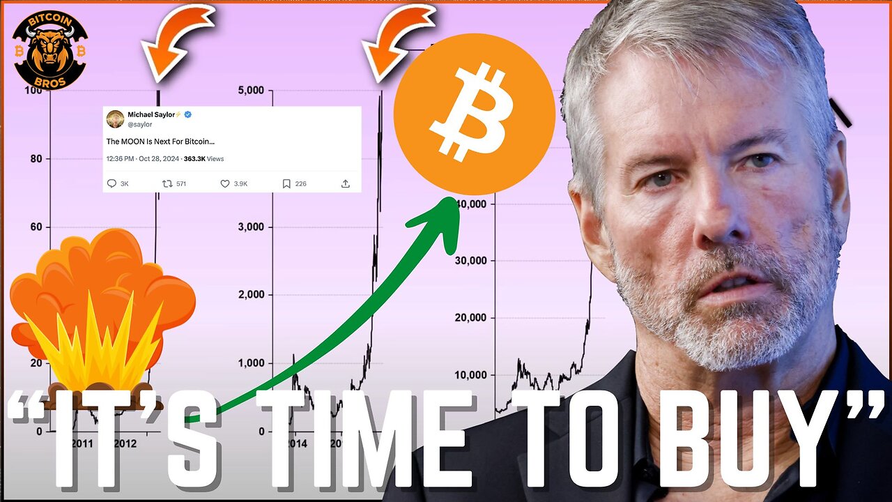 "Buy The DIP! Before $MSTR & Bitcoin BLAST OFF!" - Michael Saylor News