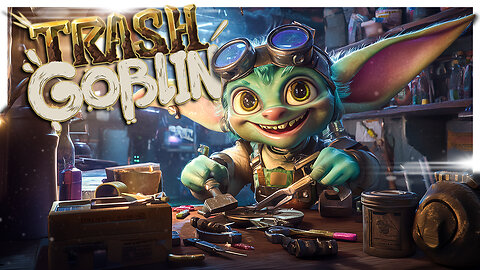 A Cozy Tinkerer's DREAM Game ! // Trash Goblin