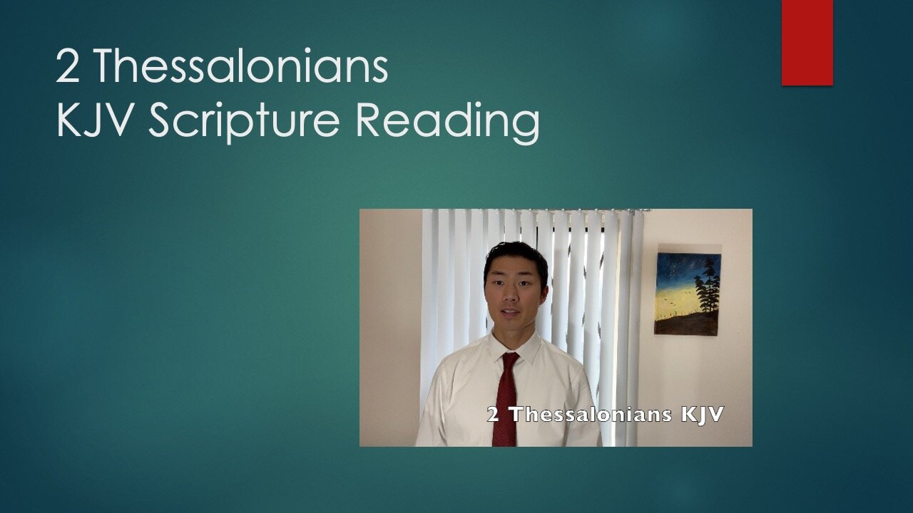 2 Thessalonians KJV Audio Bible Reading with Scripture on Screen