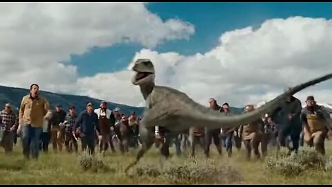 100 Men vs 1 Velociraptor [Sora]