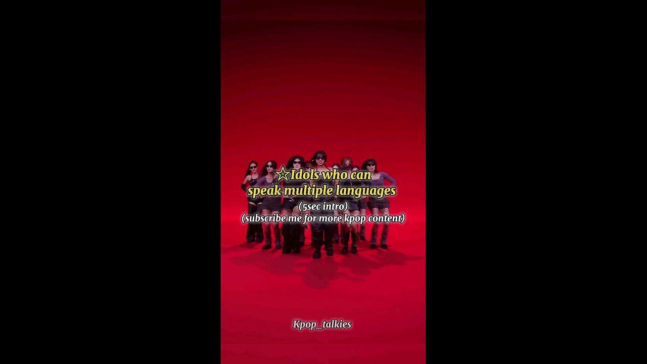 idols who can speak multiple languages Follow for more