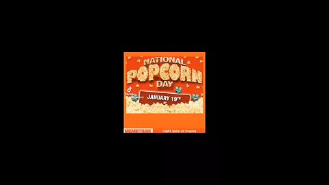 Trump Victory Rally January 19th 2025 😎 National Popcorn Day 🍿 Qpost Remember This Day