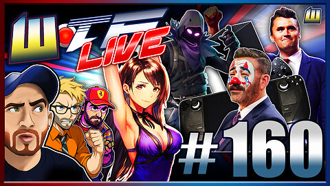 Kimmel Returns, Kirk Honored, The Left TERRIFIED, Gaming News & MORE on WoTF LIVE E160!