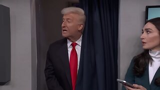 Trump Air Force One Press Conference Cold Open