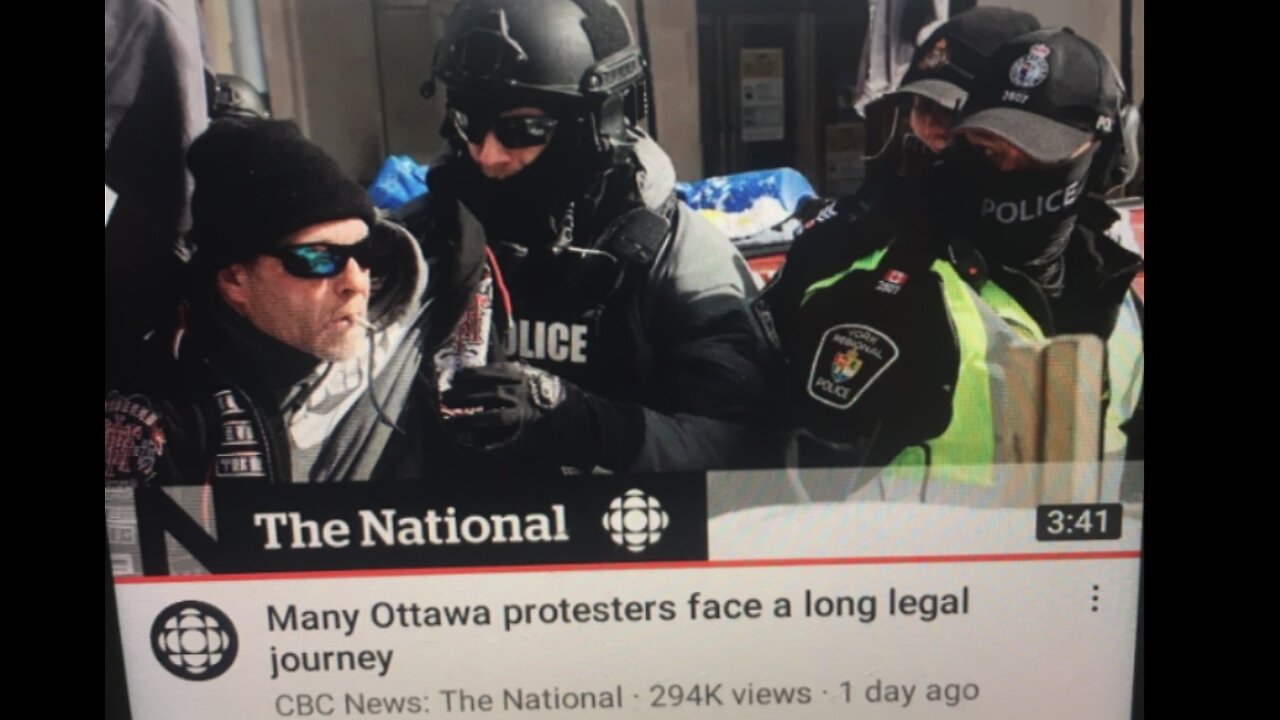 Robert Dinel - Arrested for Peaceful Protest - Freedom Convoy 2022