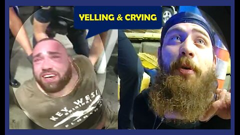 Angry Man Transforms into a Crying Baby, Arrogance into Remorse