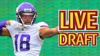 Crush the Competition: LIVE Fantasy Football Draft Like a PRO!
