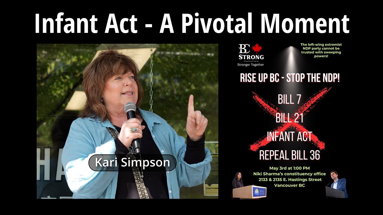 Infant Act - A Pivotal Moment
