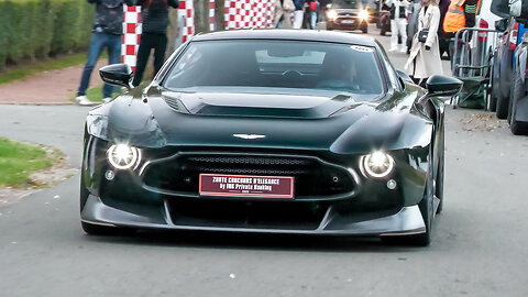 Carspotting in Knokke - Valkyrie, Victor, Jesko Attack, Chiron Super Sport, Countach, Ferrari F40