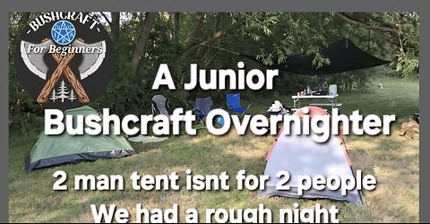 Bushcraft Survival Overnighter Camp